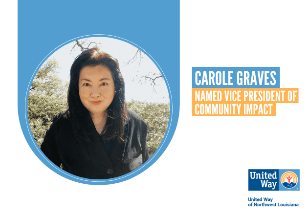 UNITED WAY NAMES CAROLE GRAVES VICE PRESIDENT OF COMMUNITY IMPACT