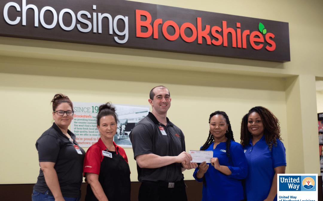UNITED WAY RECEIVES $10,000 GRANT FROM BROOKSHIRE’S FOR DOLLY PARTON’S IMAGINATION LIBRARY