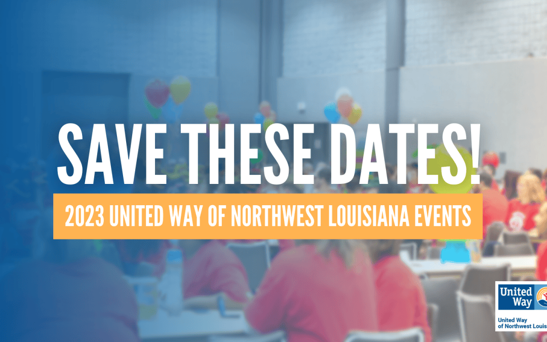 UNITED WAY RELEASES 2023 EVENT DATES