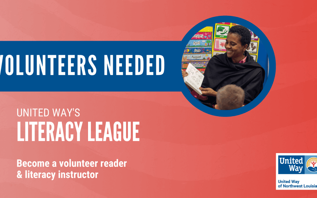 UNITED WAY SEEKS VOLUNTEERS FOR LITERACY INITIATIVE