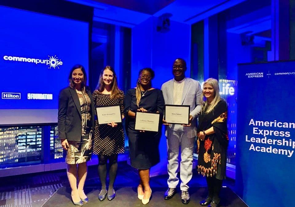 UNITED WAY RECEIVES $25,000 GRANT FROM AMERICAN EXPRESS LEADERSHIP ACADEMY
